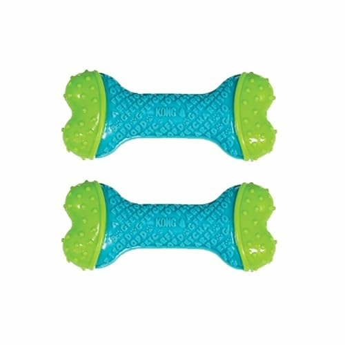 KONG CoreStrength os dentaire texture visible, utile pour nettoyer les dents lors de la mastication.