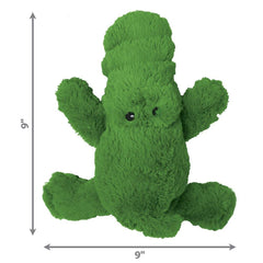 KONG Cozie Ali Alligator avec sifflet intégré, stimule le jeu actif.