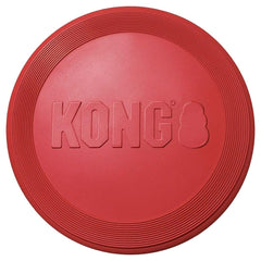 KONG disque caoutchouc rouge durable pour heures de jeu