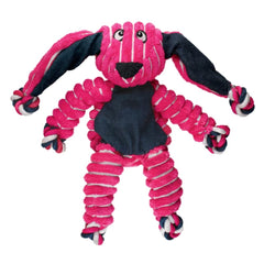 KONG Floppy Knots, jouet traction corde nouée pour chiens moyens et grands; stimule le jeu.