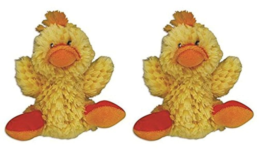 Jouet Kong Low Stuffing Canard avec couineur, durable et amusant pour chien.