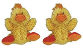 Jouet Kong Low Stuffing Canard avec couineur, durable et amusant pour chien.