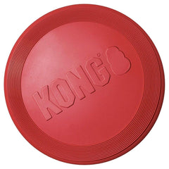 KONG disque caoutchouc rouge parfait pour lancer et rapport