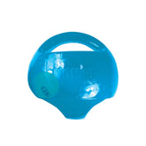 KONG Jumbler Ball avec balle-tennis et couineur, idéal pour jeux extérieurs.