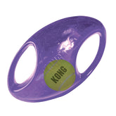 KONG Jumbler Football balle-tennis-interne pour sessions fetch actives.