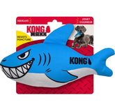 KONG Maxx Ballistic Requin moyen — durable pour sessions de fetch actives.