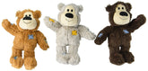 KONG Wild Knot Bear — visage du jouet doux, stimulant le jeu et l'interaction avec votre chien.
