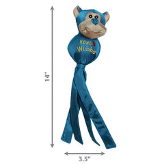 Détail nylon renforcé du KONG Wubba Friends Ballistic, résistance pour jeux actifs
