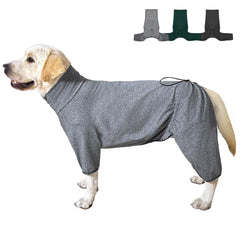 KOOGAL Pyjamas pour chien, face gris 4XL, confort et couverture complète.