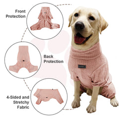 KOOGAL pyjama chien rose 6XL enfilage facile et pratique.