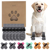 KOOLTAIL chaussettes chien antidérapantes avec traction sur sols durs