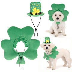 KOOLTAIL chapeau-lutin irlandais sur chien, parfait pour photos festives Saint-Patrick