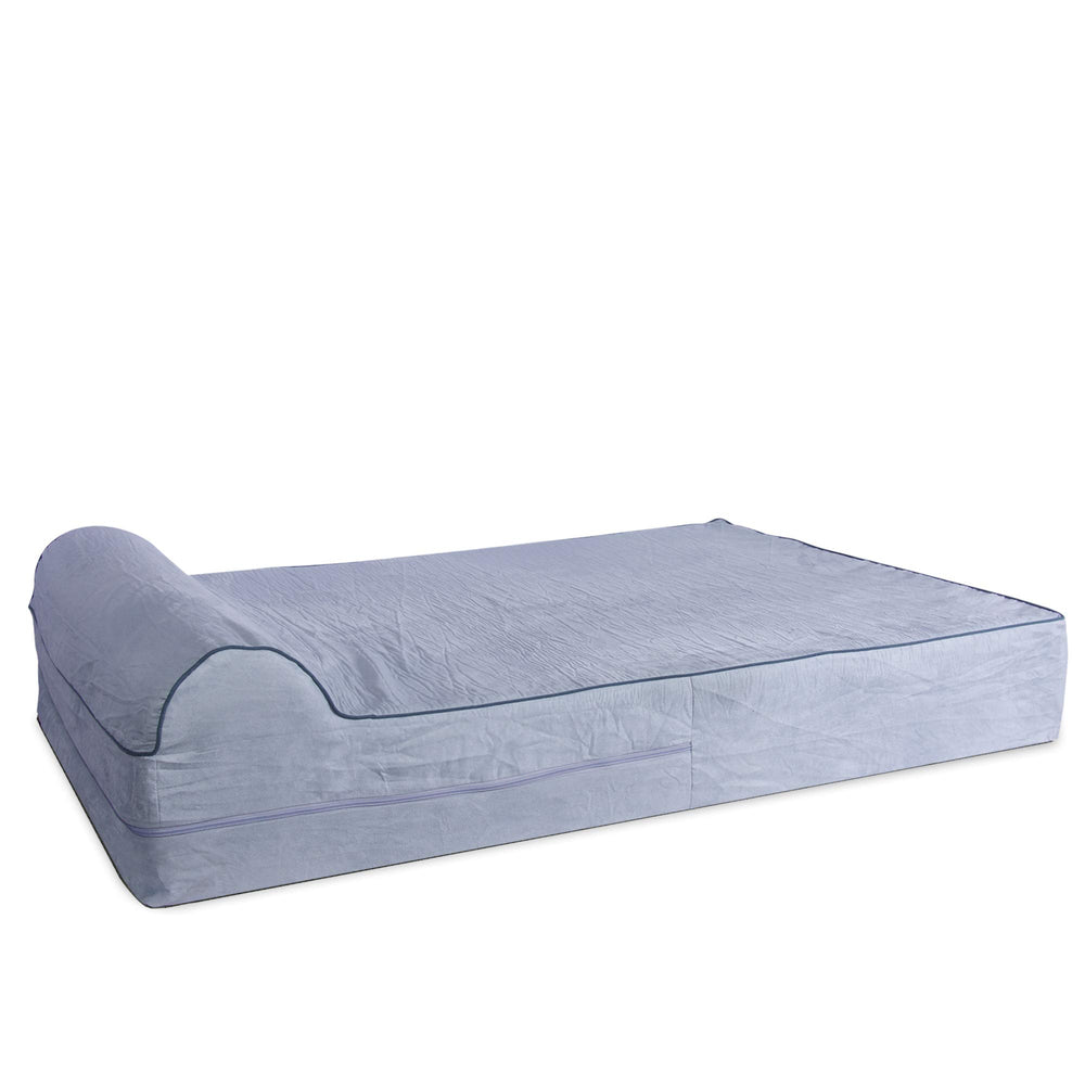 KOPEKS couverture-remplacement lit-chien extragrand gris, protection pratique.