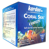Kordon Coral Sea Salt Mix Amquel, emballage prêt à l’emploi pour aquariums marins.