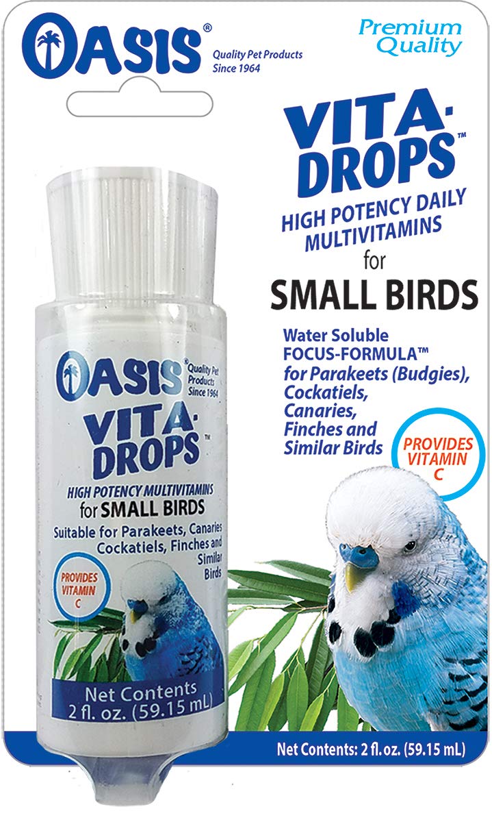 Flacon Vita Drops Kordon de 60 ml prêt à nourrir petits oiseaux.