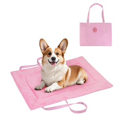 Lit Kritter Planet pour chien, imperméable et pliable, idéal en voyage.