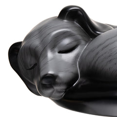 Kriss Art Urne mémoire animale résine gris—objet discret pour préserver les souvenirs.