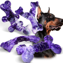 KSEROO X: os en nylon indestructible pour gros chien, pack 4