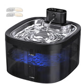 Ksuefao fontaine chat sans fil, capacité 3,5 L, idéale en voyage.
