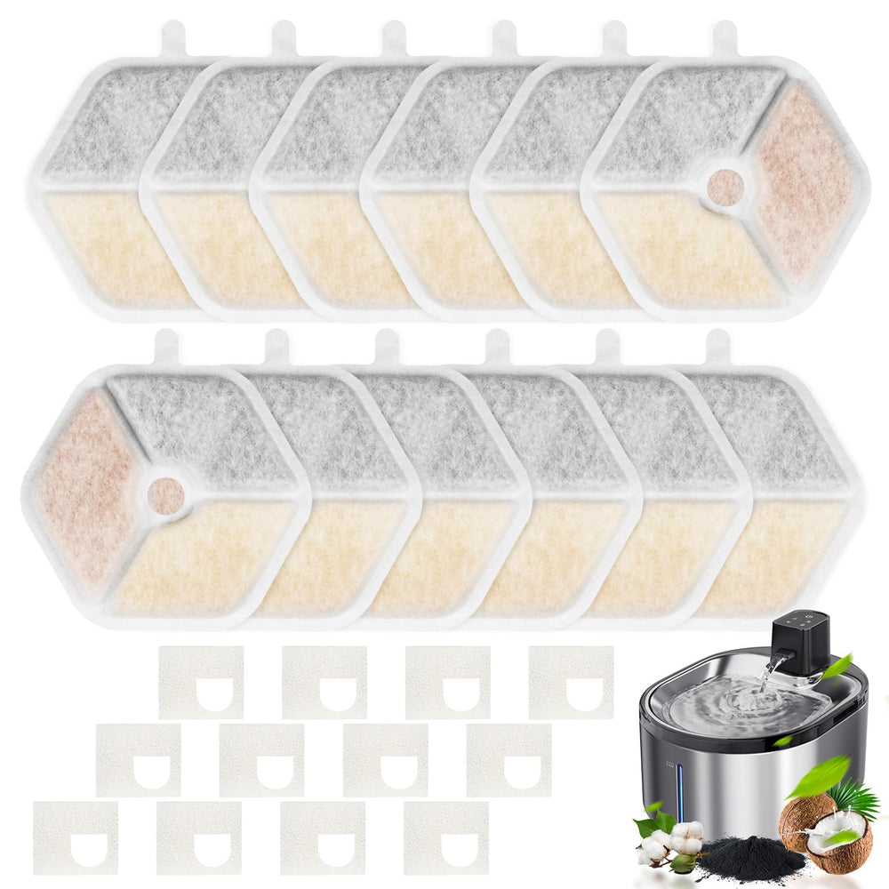 KTNAid pack filtre Smartoo 152oz 4,5L prêt pour une filtration quadruple.