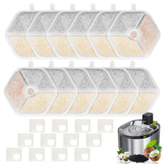 KTNAid pack filtre Smartoo 152oz 4,5L prêt pour une filtration quadruple.