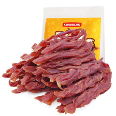 KUADELRO canard jerky, tranches tendres pour récompenser votre chien