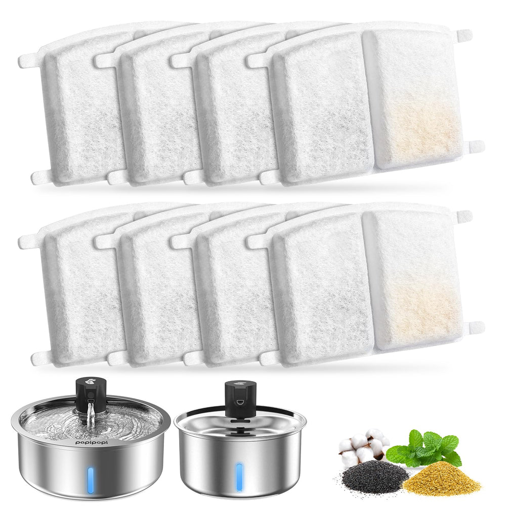 Kulobby fontaine-eau-chiens-8l-acier-inox: hydratation durable pour chiens.