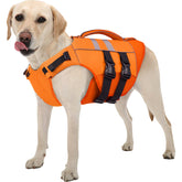 Kuoser gilet chien nage orange : flottabilité fiable pour baignade en sécurité.