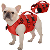 Kuoser gilet de sauvetage chien natation ripstop, flottabilité fiable pour la nage.