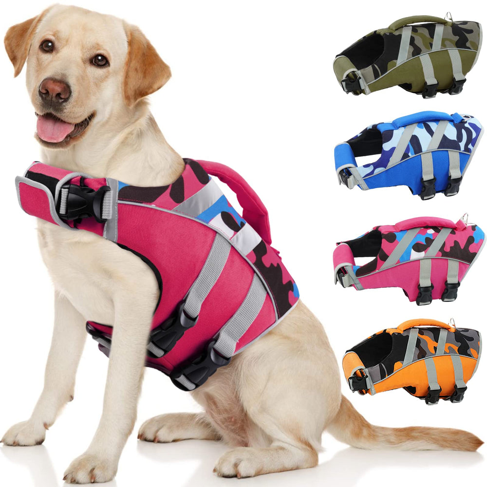 Gilet de sauvetage Kuoser avec bandes réfléchissantes avant pour une meilleure visibilité.