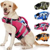 Gilet de sauvetage Kuoser avec bandes réfléchissantes avant pour une meilleure visibilité.