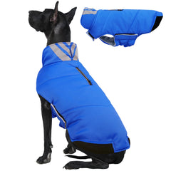 Kuoser manteau pour chien bleu 2XL — vue générale pour une protection hivernale