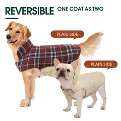 Kuoser Manteau Face Recto-Verso — vêtement réversible pour varier le style.