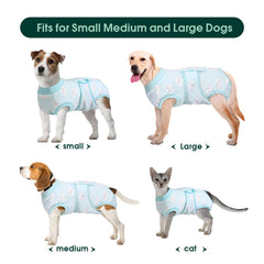 Kuoser Recovery Suit pour chien après chirurgie, facilite la mobilité et protège les incisions.