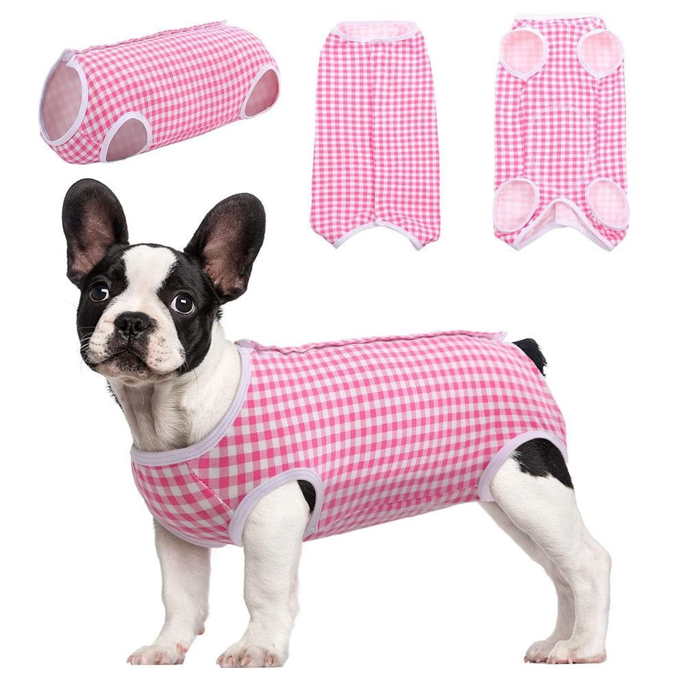 Kuoser-tenue-reeducation-chien vue-generale et confort post-chirurgie