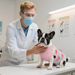 Vêtement Kuoser doux et respirant, idéal après chirurgie canine