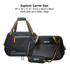 Panneaux en mesh pour une ventilation optimale sur Kurgo Explorer