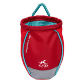 Kurgo Go Stuff It avec ouverture large pour accéder rapidement aux friandises lors d'une promenade.