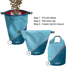 Kurgo Kibble Carrier – gaine intérieure sûre pour aliments et propreté en déplacement