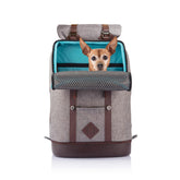 Kurgo sac dos porteur pour chiens petits ensemble, idéal pour randonnées en mains libres.