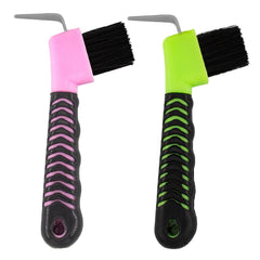 Kurshow brosse sabot cheval poils durs pour nettoyage précis des sabots.