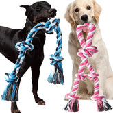 Kwispel corde-jouet-chien-gros-2-pack : idéal pour chiens puissants et sessions ludiques partagées.