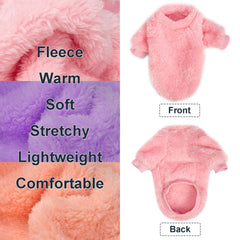 Pull Kyaringtso pour petit chien en pêche, douceur sur le pelage et maintien au chaud.