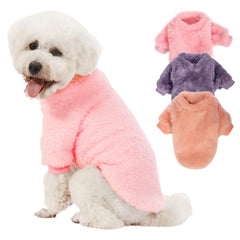 Pull Kyaringtso pour petit chien en rose, chaleur douce et confort pour l'hiver.