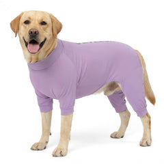 KYEESE T-shirt chien – face: protection UV et violet, vue claire