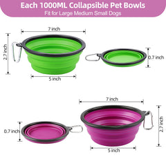 Bol pliable Kytely ouvert et compact pour transport pratique.