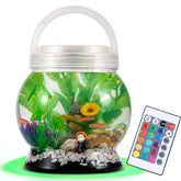 la ken du mini-betta aquarium lampe del 20 couleurs pour ambiance personnalisée