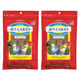 Présentation LAFEBER'S Avi-Cakes: ensemble 2x8 oz pour calopsittes et conures.