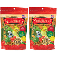 LAFEBER'S El Paso Nutri-Berries, boîte-paquet de deux 10 onces, nourrissage pratique pour petits oiseaux