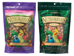 LAFEBER'S Nutri-Berries papaye-ananas-mangue, variété nutritionnelle soutenant l'appétit et la curiosité des oiseaux.